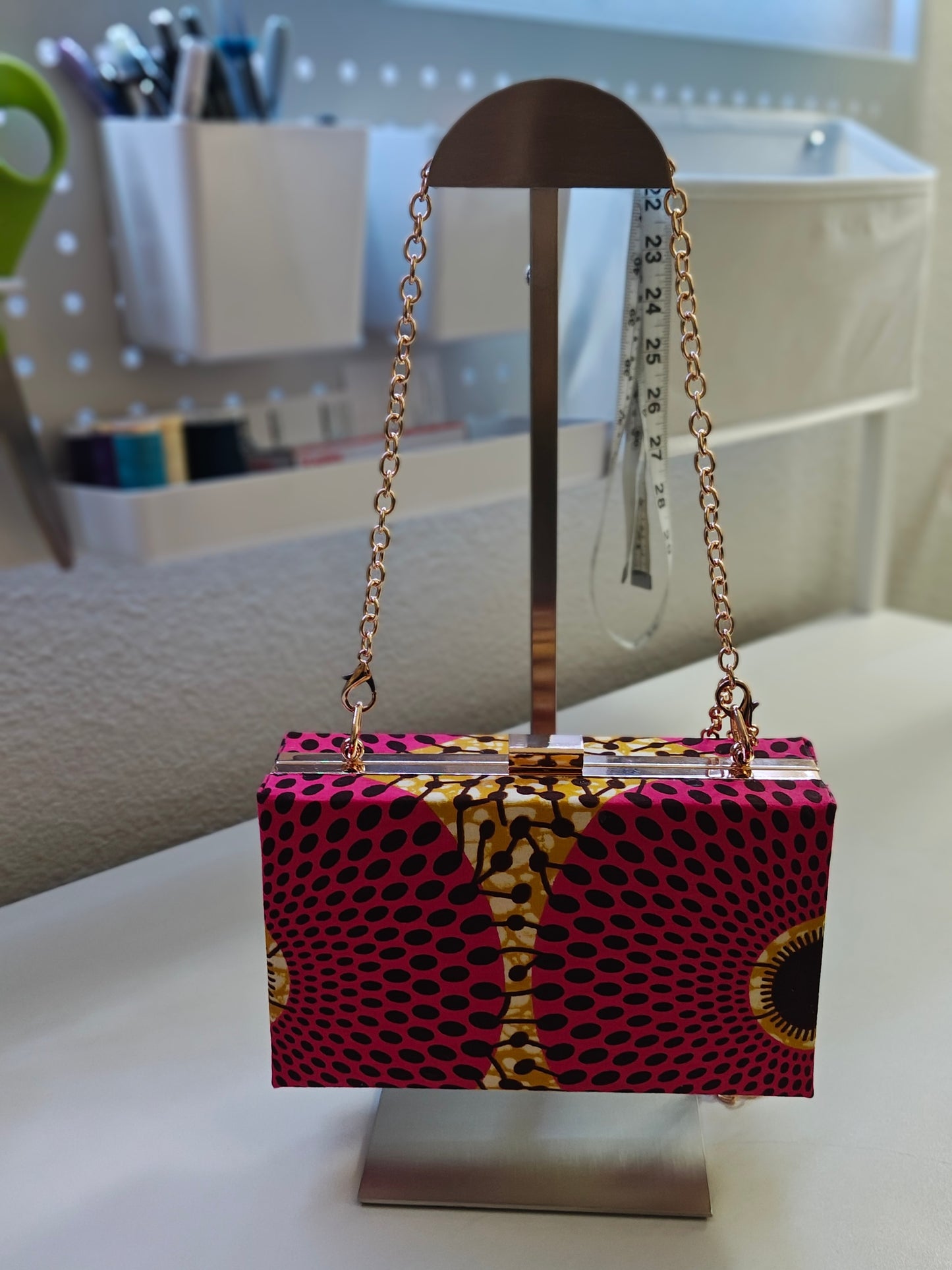Hard Shell Clutch Purse
