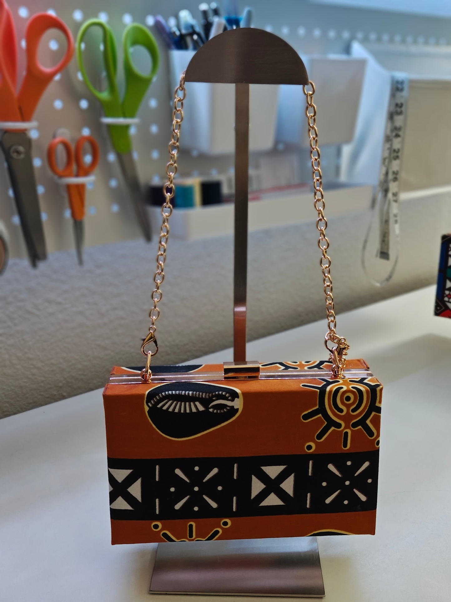 Hard Shell Clutch Purse