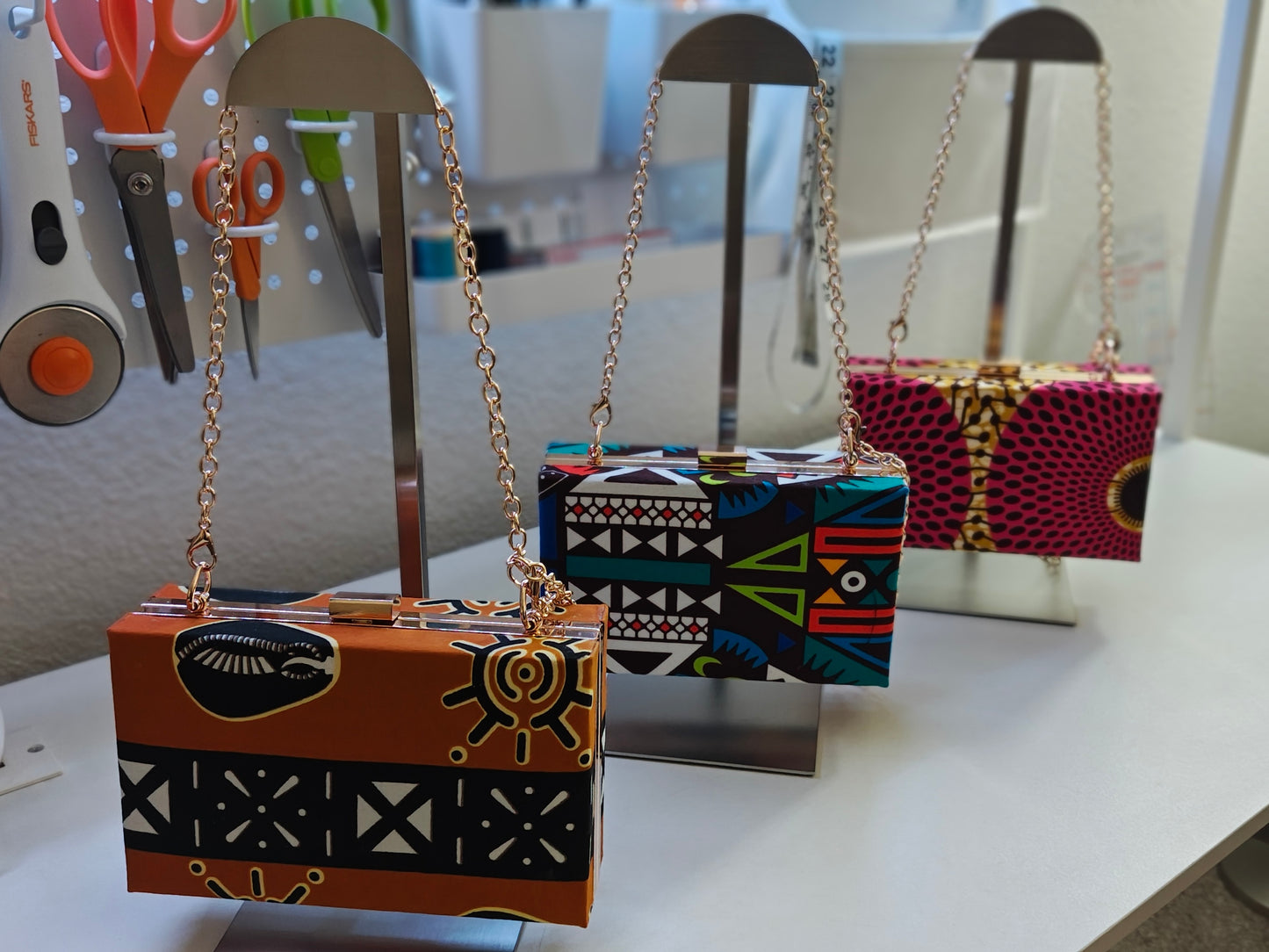 Hard Shell Clutch Purse