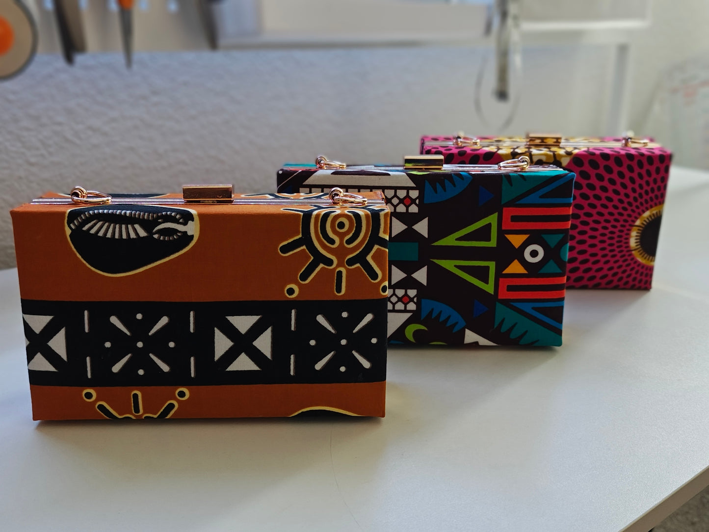Hard Shell Clutch Purse
