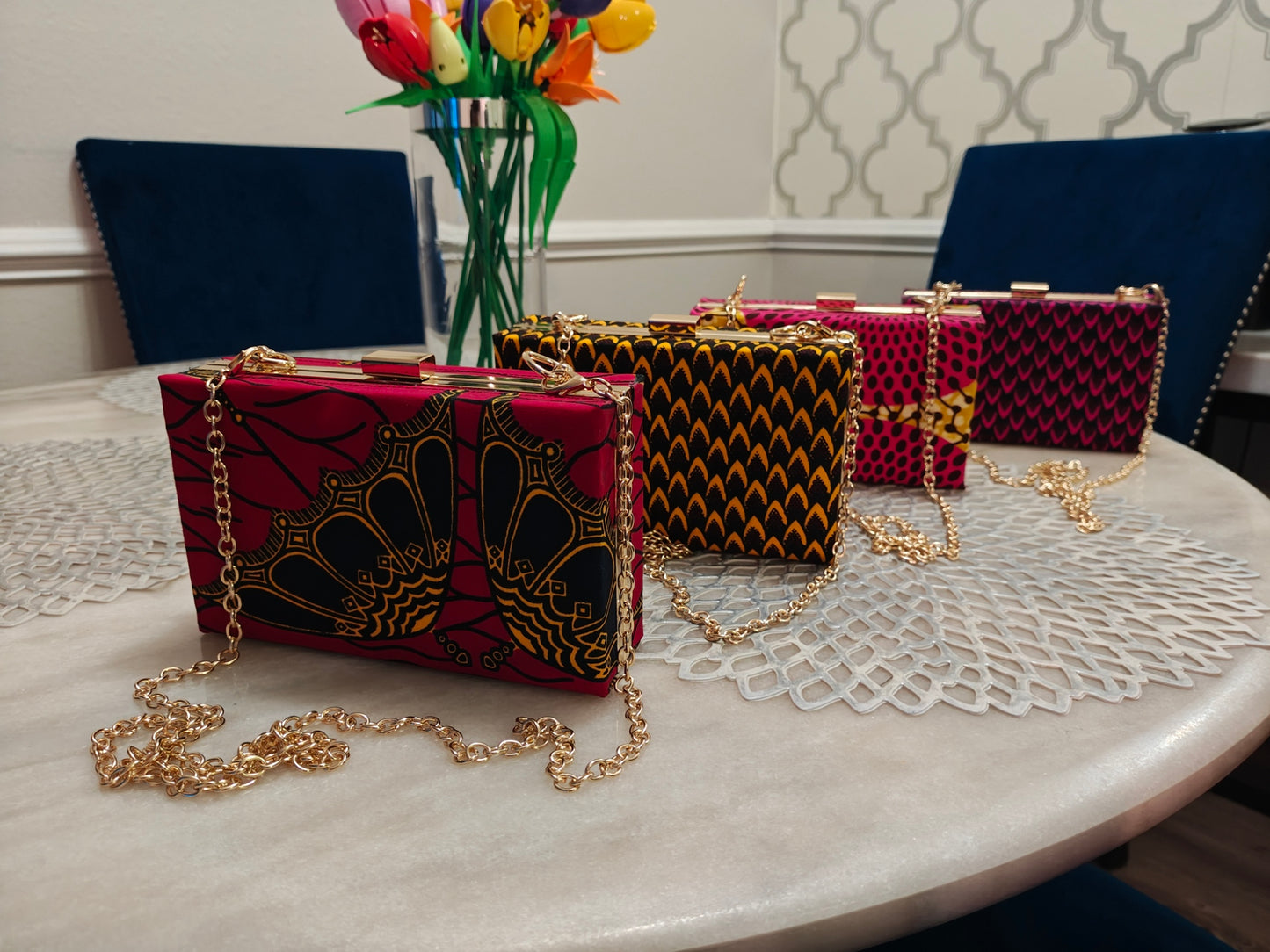 Hard Shell Clutch Purse